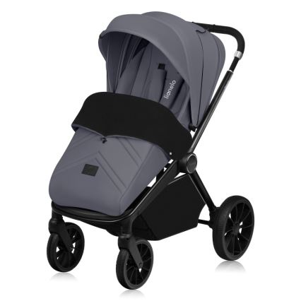 Lionelo - 3-i-1 kombivagn MIKA PLUS Grey Stone