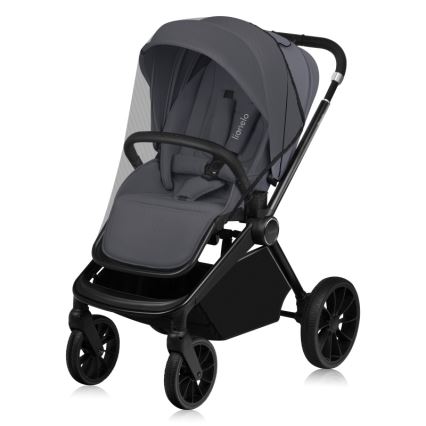 Lionelo - 3-i-1 kombivagn MIKA PLUS Grey Stone