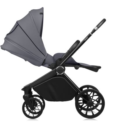 Lionelo - 3-i-1 kombivagn MIKA PLUS Grey Stone