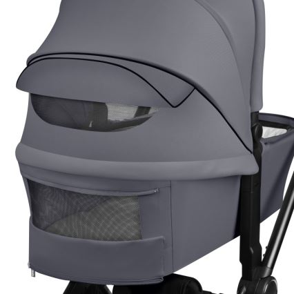Lionelo - 3-i-1 kombivagn MIKA PLUS Grey Stone
