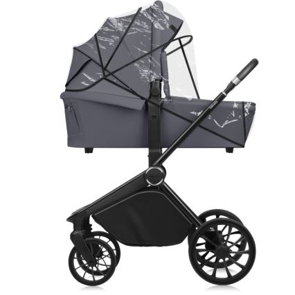Lionelo - 3-i-1 kombivagn MIKA PLUS Grey Stone