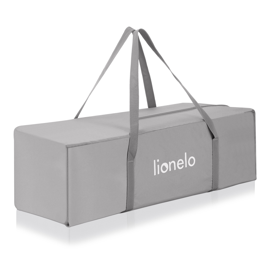 Lionelo - 3-i-1 resesäng ELLEN Grå Concrete