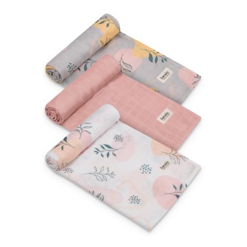 Lionelo - 3-pack bambufiltar 70x70 cm Leaf