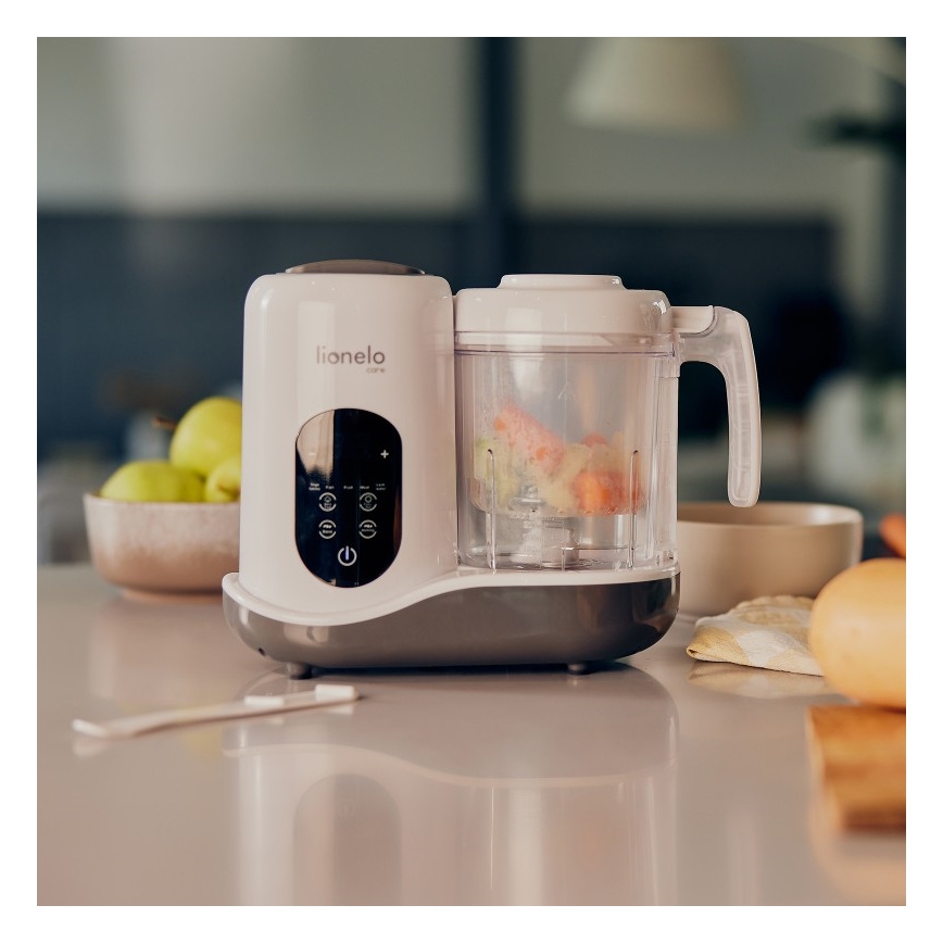 Lionelo - Ångkokare 05.01.2001 BABYMENU 110W/230V vit/grå