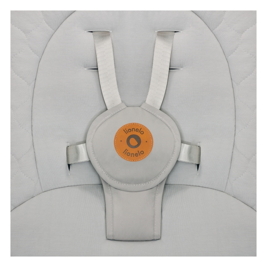 Lionelo - Babygunga med melodi MELL Beige Sand 4xAA + fjärrkontroll