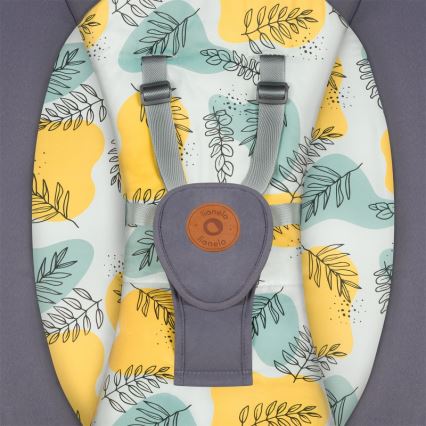 Lionelo - Babygunga med melodi RALF 4xAA Grey Concrete + fjärrkontroll