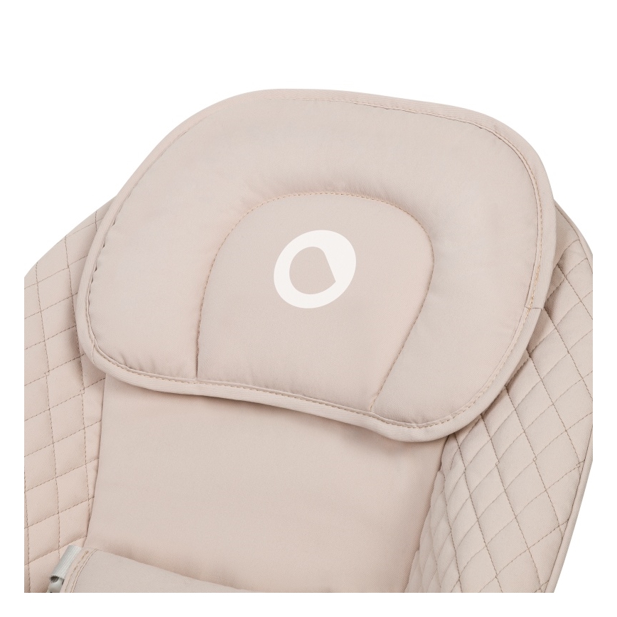 Lionelo - Babygunga med melodi RIO 4xC Beige Latte + fjärrkontroll