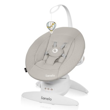 Lionelo - Babygunga med musik IRIS 4xAA Beige Sand
