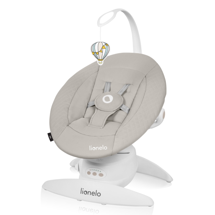 Lionelo - Babygunga med musik IRIS 4xAA Beige Sand