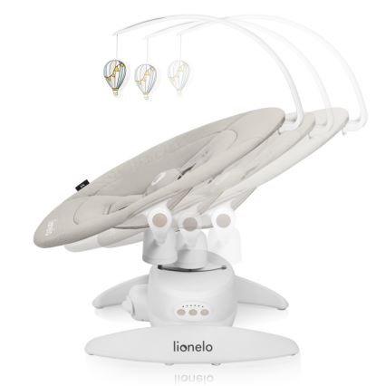 Lionelo - Babygunga med musik IRIS 4xAA Beige Sand