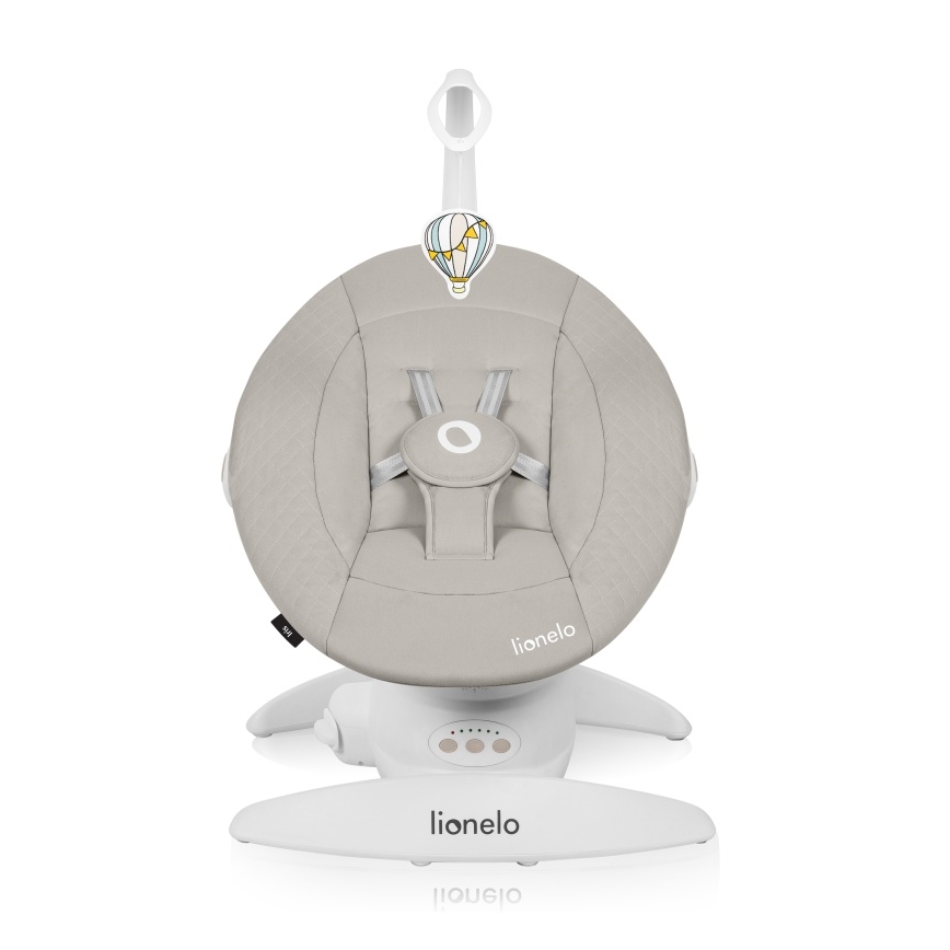 Lionelo - Babygunga med musik IRIS 4xAA Beige Sand