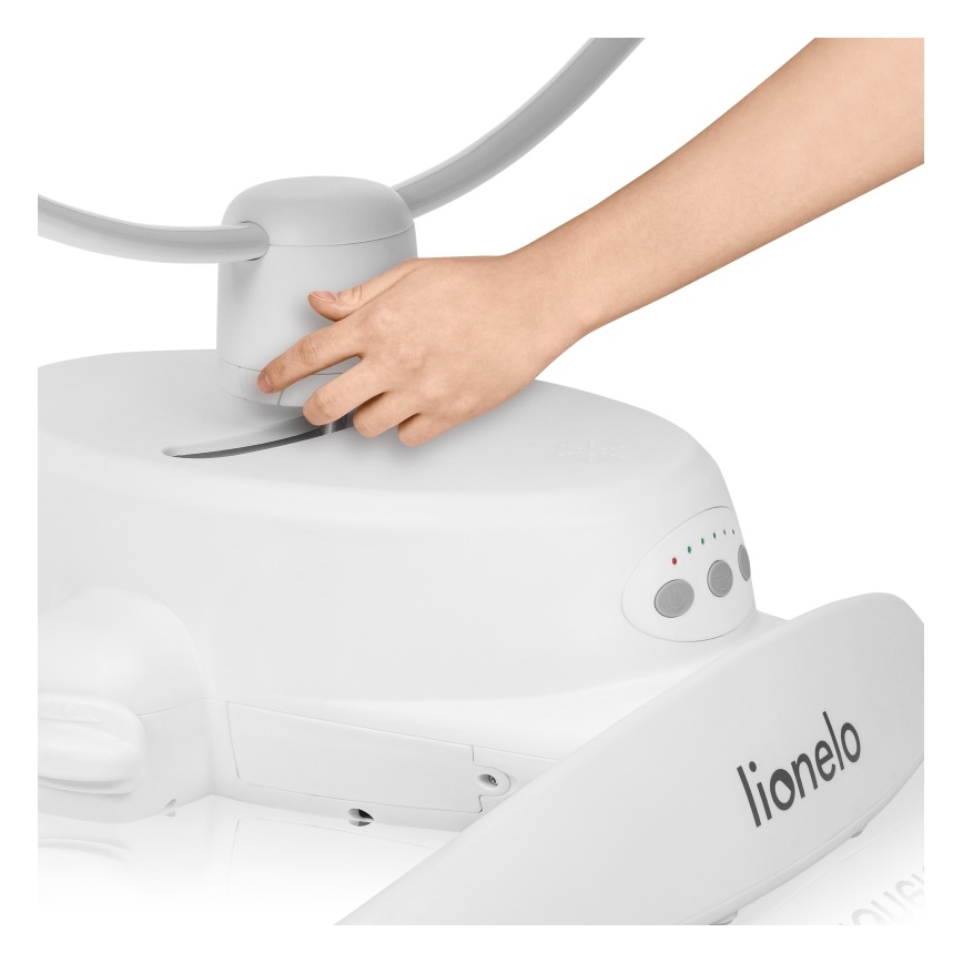 Lionelo - Babygunga med musik IRIS 4xAA Beige Sand