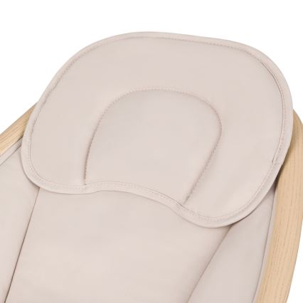 Lionelo - Babygunga med musik OLIVIA Beige Natural + fjärrkontroll