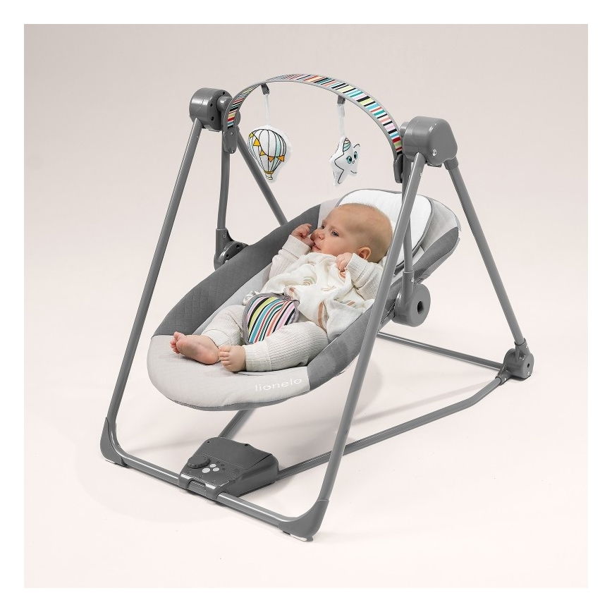 Lionelo - Babygunga OTTO 4xLR14 Cozy Grey