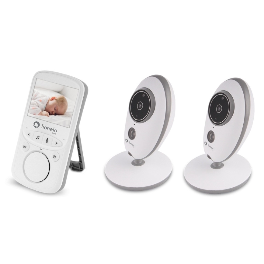 Lionelo - Babymonitor BABYLINE 5.1 med monitor 230V 1000 mAh