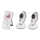 Lionelo - Babymonitor BABYLINE 5.1 med monitor 230V 1000 mAh