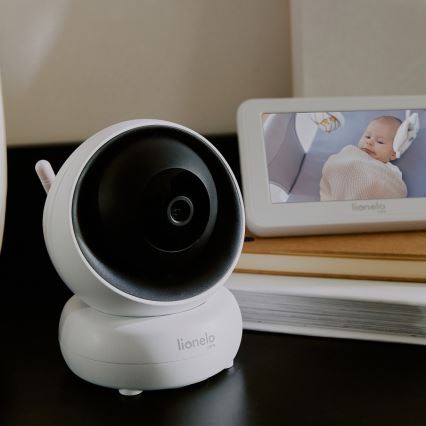 Lionelo - Babymonitor med skärm BABYLINE 8.3 5V 3600 mAh