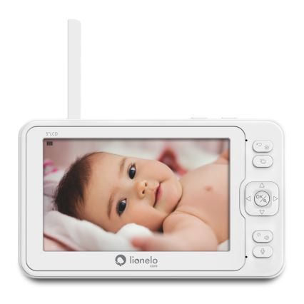Lionelo - Babymonitor med skärm BABYLINE 8.3 5V 3600 mAh