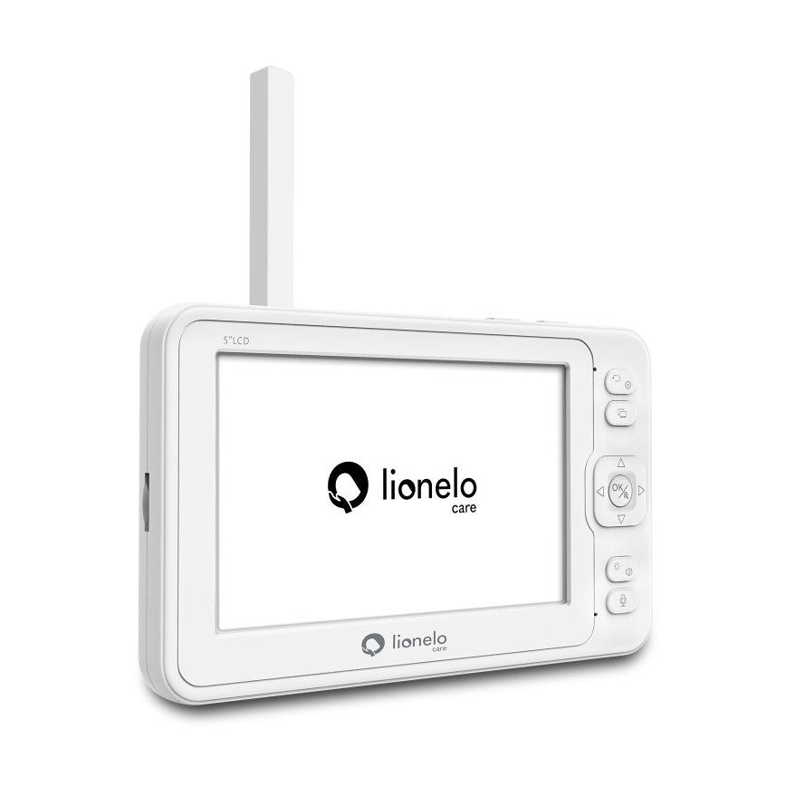 Lionelo - Babymonitor med skärm BABYLINE 8.3 5V 3600 mAh