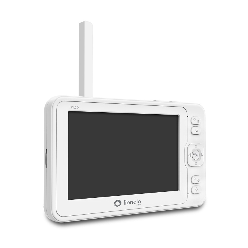 Lionelo - Babymonitor med skärm BABYLINE 8.3 5V 3600 mAh