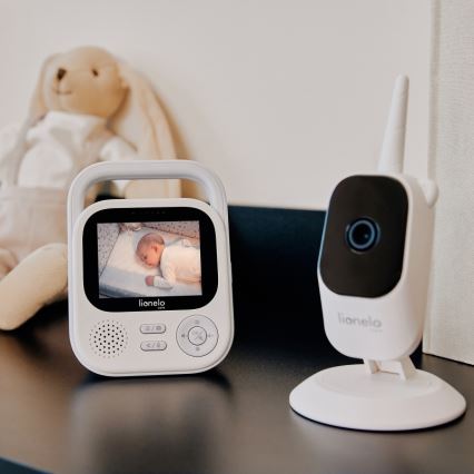 Lionelo - Babyvakt med monitor BABYLINE 3.2 5V 2600 mAh