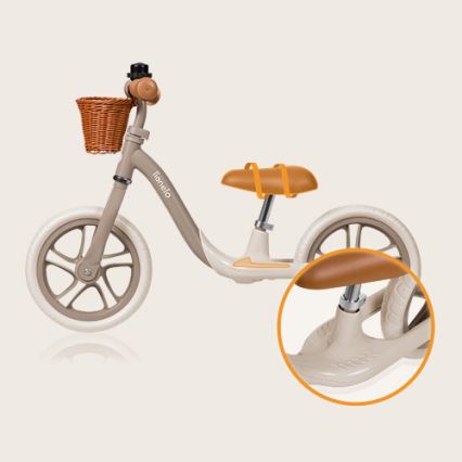 Lionelo - Balanscykel ALEX PLUS beige