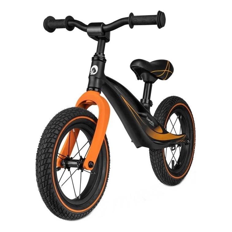Lionelo - Balanscykel BART AIR svart/orange