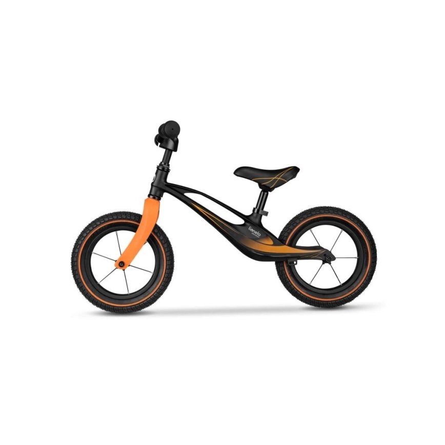 Lionelo - Balanscykel BART AIR svart/orange
