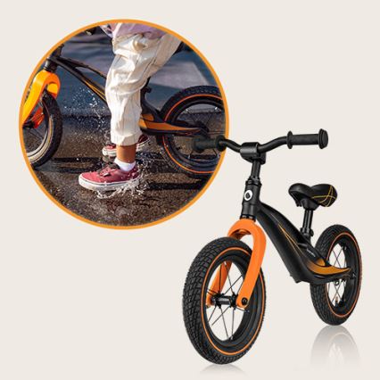 Lionelo - Balanscykel BART AIR svart/orange