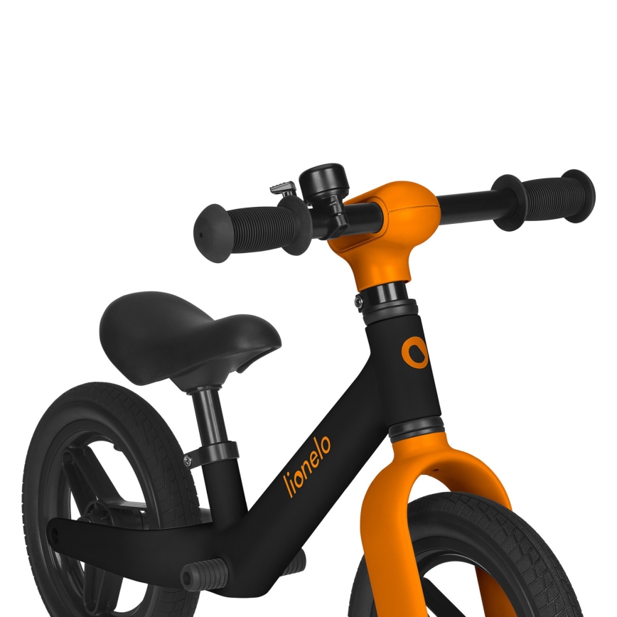 Lionelo - balanscykel TONI Svart/Orange