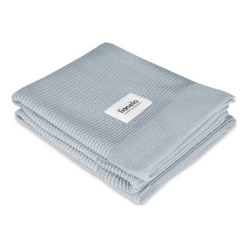 Lionelo - Bambufilt BAMBOO BLANKET 75 x 100 cm Grå