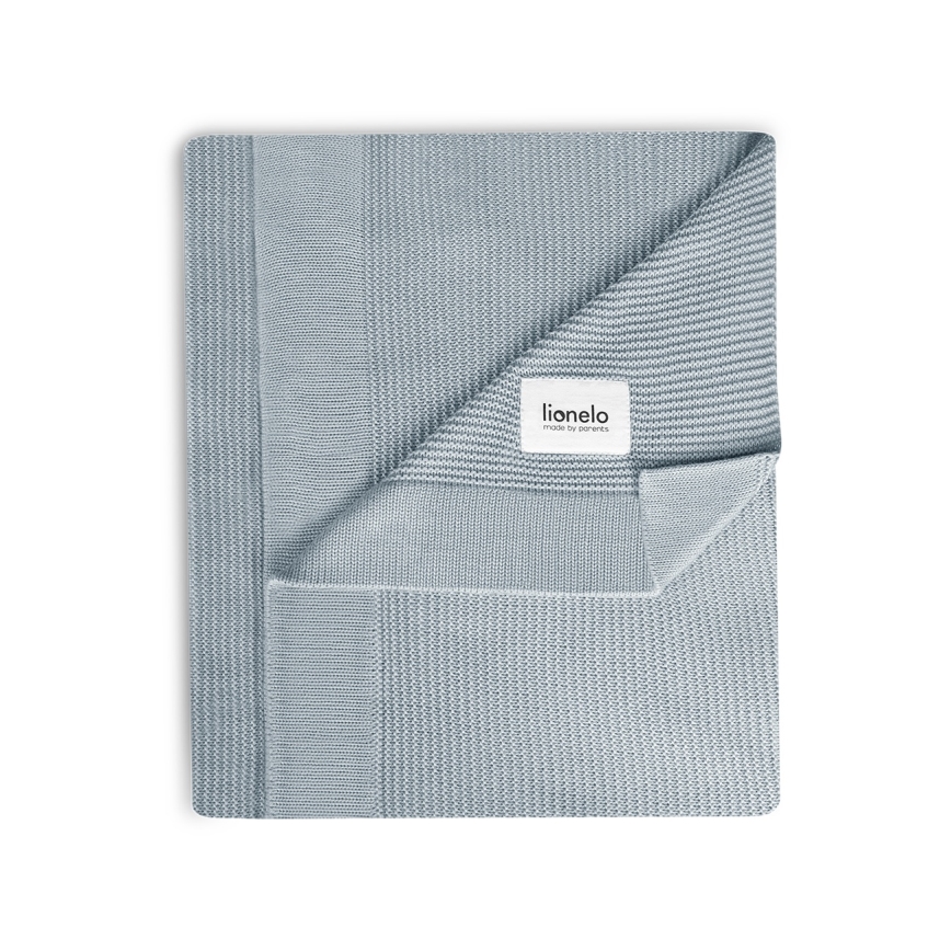 Lionelo - Bambufilt BAMBOO BLANKET 75 x 100 cm Grå