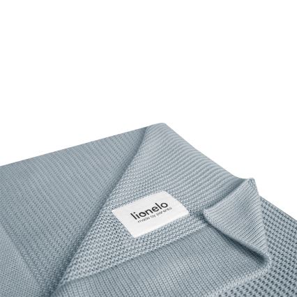 Lionelo - Bambufilt BAMBOO BLANKET 75 x 100 cm Grå
