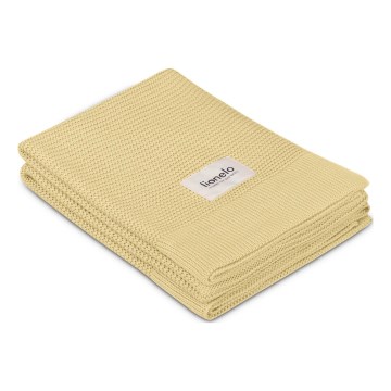Lionelo - bambufilt BAMBOO BLANKET 75x100 cm citrongul