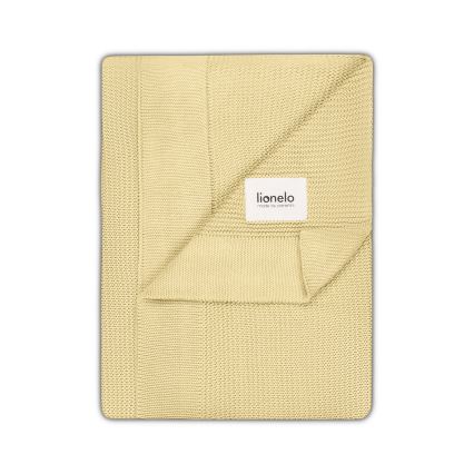 Lionelo - bambufilt BAMBOO BLANKET 75x100 cm citrongul
