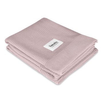 Lionelo - Bambufilt BAMBOO BLANKET 75x100 cm Rosa