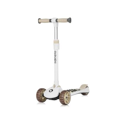 Lionelo - Barn sparkcykel 2i1 FRANKY vit/beige