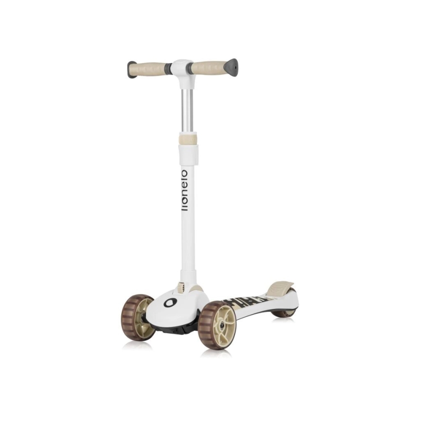 Lionelo - Barn sparkcykel 2i1 FRANKY vit/beige