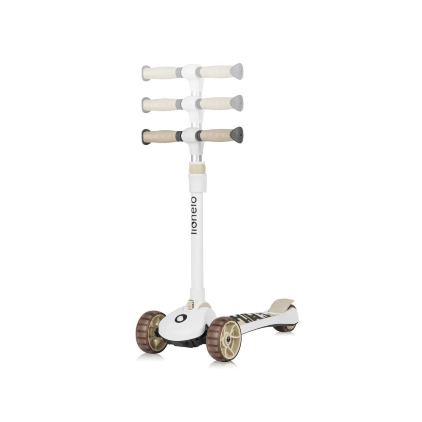 Lionelo - Barn sparkcykel 2i1 FRANKY vit/beige