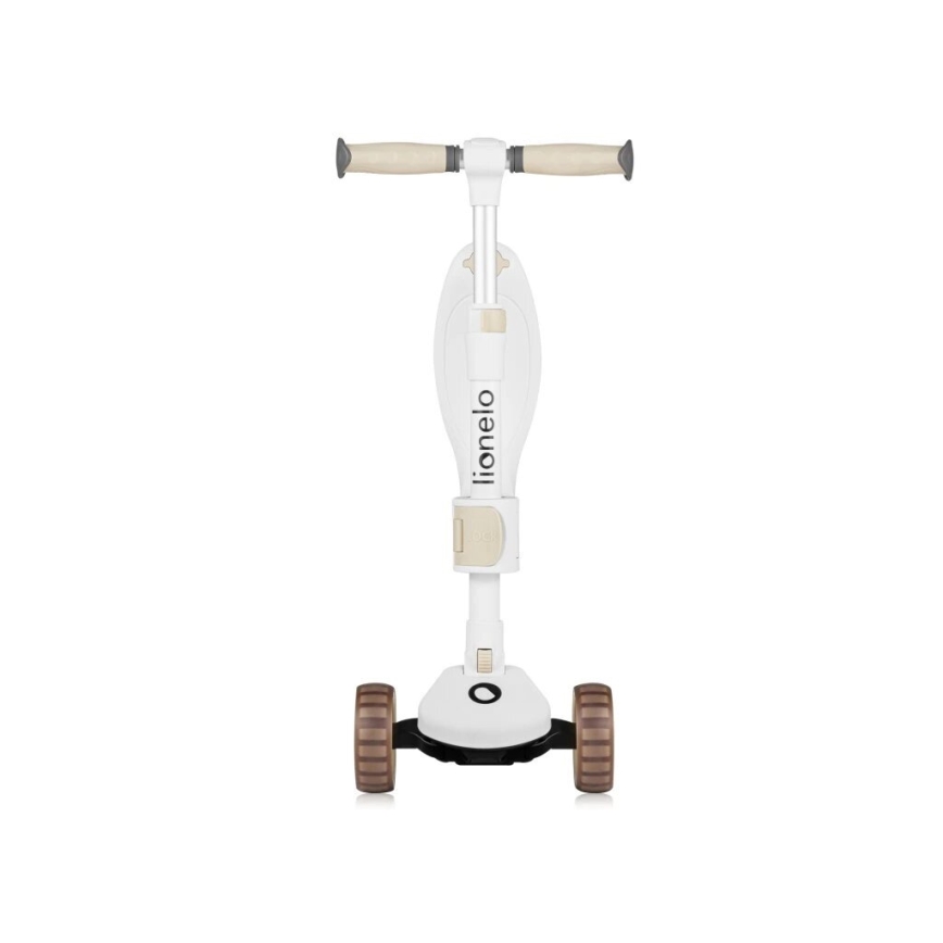Lionelo - Barn sparkcykel 2i1 FRANKY vit/beige