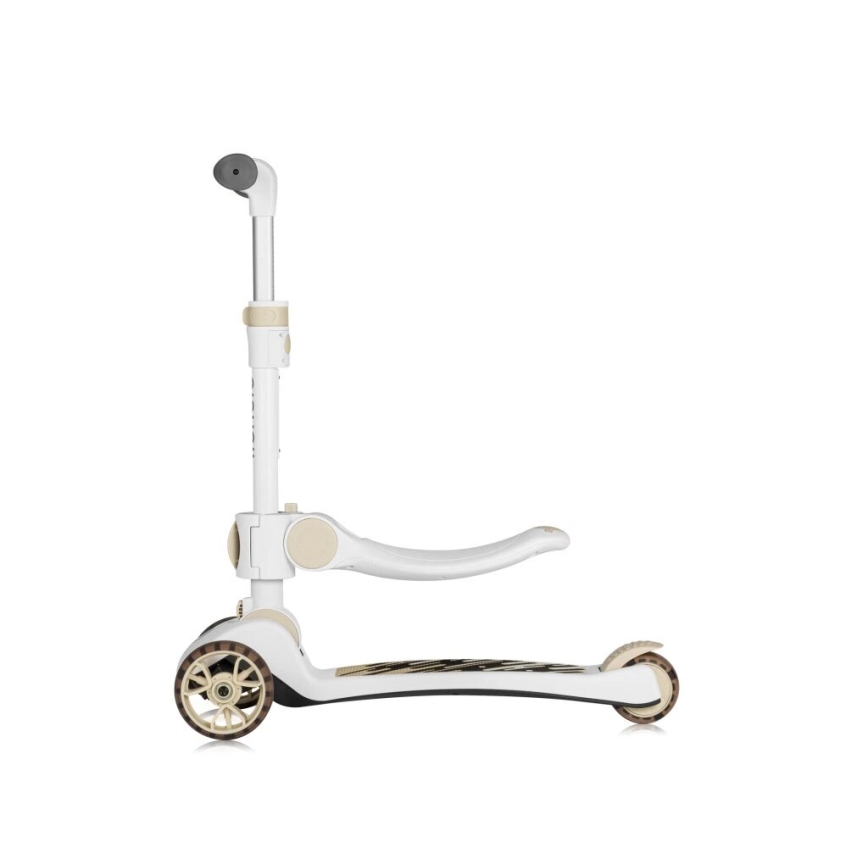 Lionelo - Barn sparkcykel 2i1 FRANKY vit/beige