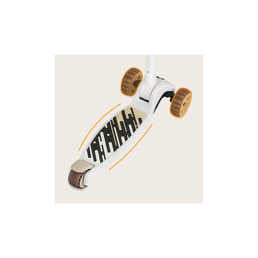 Lionelo - Barn sparkcykel 2i1 FRANKY vit/beige
