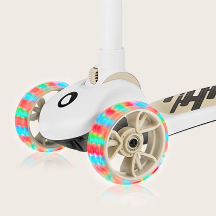 Lionelo - Barn sparkcykel 2i1 FRANKY vit/beige