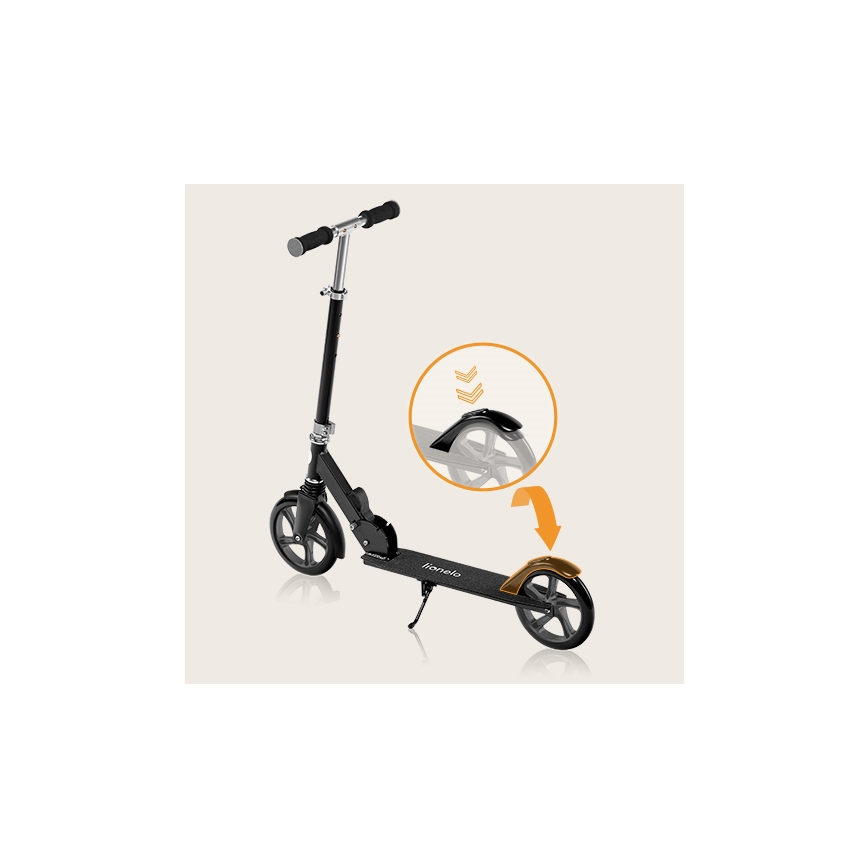 Lionelo - Barn sparkcykel LUCA svart