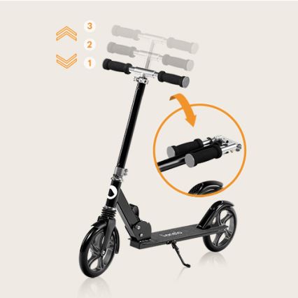 Lionelo - Barn sparkcykel LUCA svart