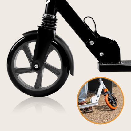 Lionelo - Barn sparkcykel LUCA svart