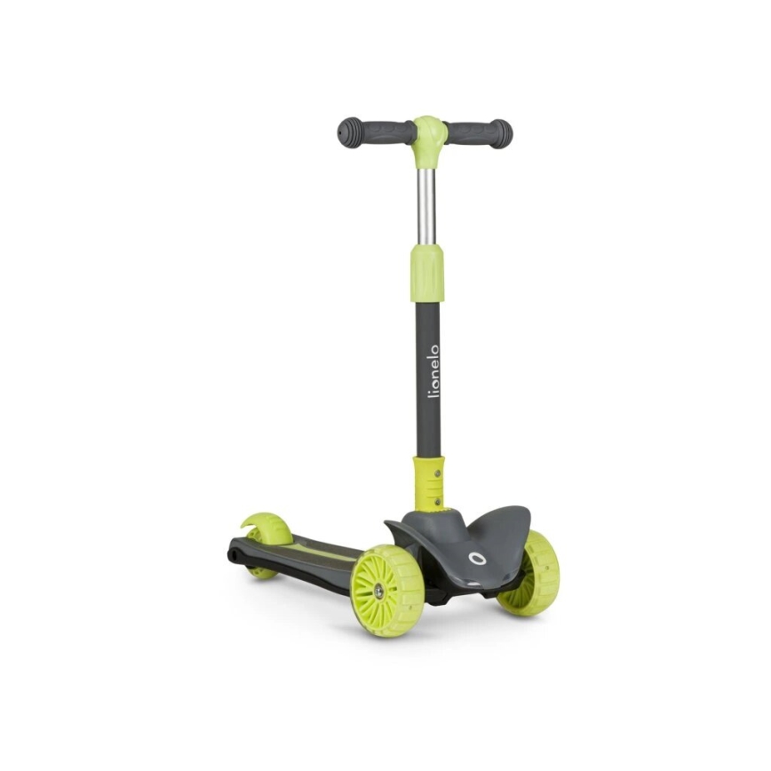 Lionelo - Barn sparkcykel TIMMY 3xAA grön/grå
