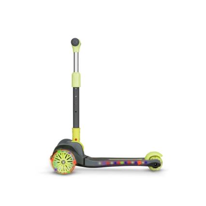 Lionelo - Barn sparkcykel TIMMY 3xAA grön/grå