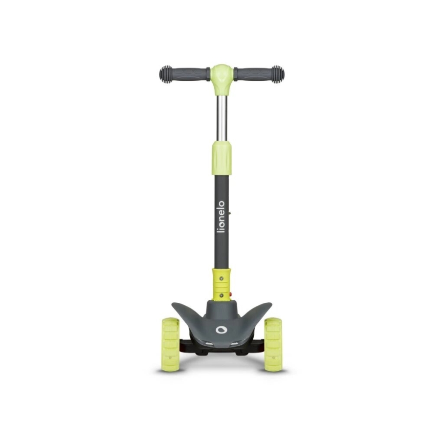 Lionelo - Barn sparkcykel TIMMY 3xAA grön/grå