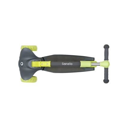 Lionelo - Barn sparkcykel TIMMY 3xAA grön/grå